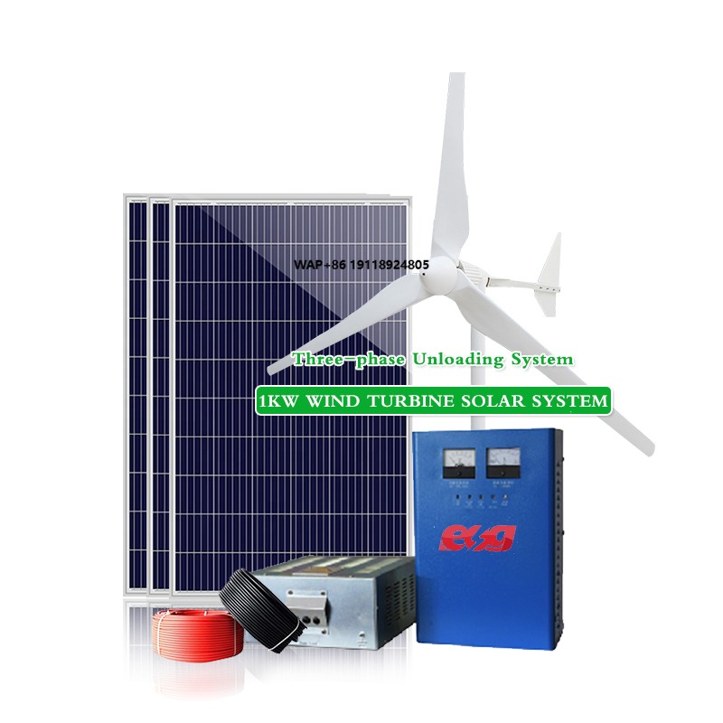 Wind Solar Hybrid Kit - ハイブリッド1kW 3kW 5kWソーラー風力タービン費用 ハイブリッドソーラー風力5kW家庭用キット 5000Wエネルギーシステム