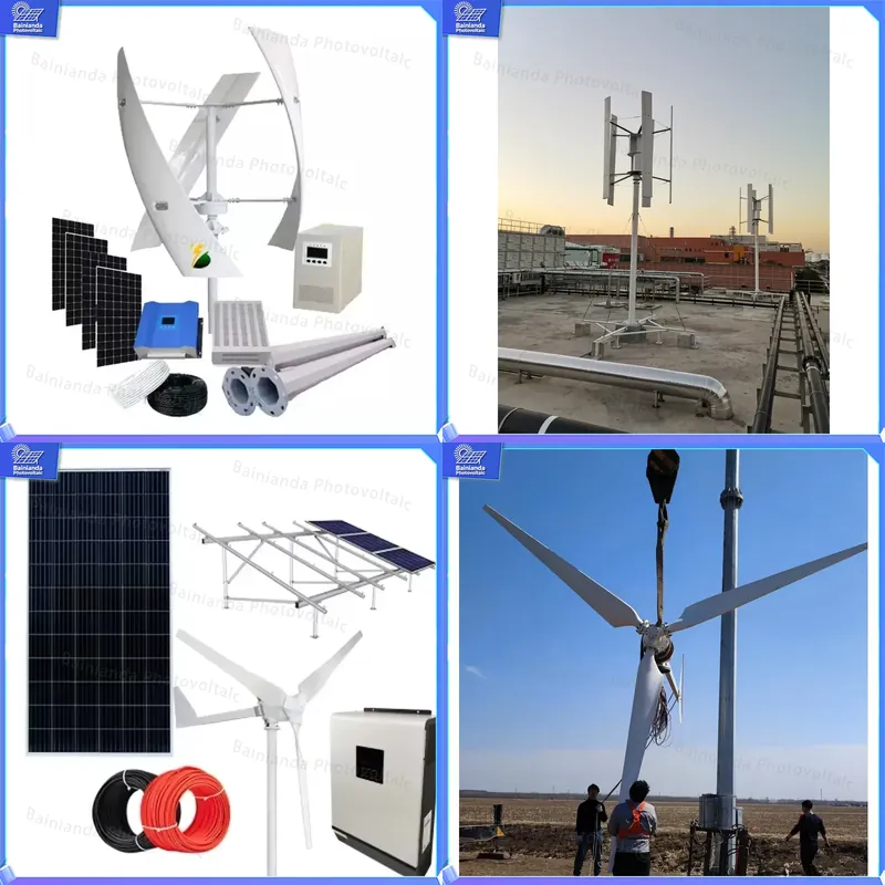 Wind Solar Hybrid Kit - 3KW 5KW 10KW ハイブリッド風力太陽光発電システムキット MPPTコントローラー オフグリッド発電機