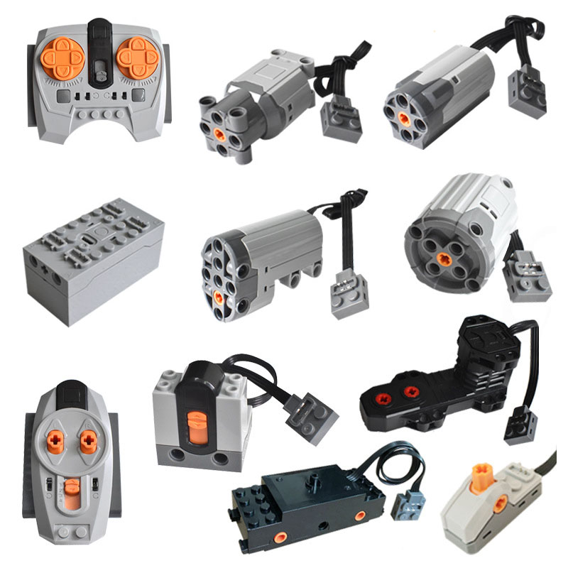 Renewable Energy Lego - テクニカルモーター部品マルチパワー機能 8293 8883 ツールサーボトレインモーター PF モデルセットビルディングブロック互換ブランド