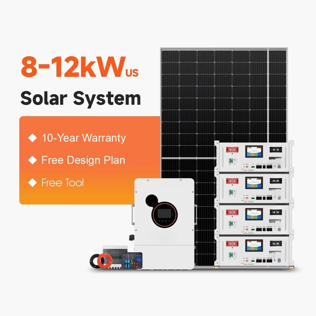 Solar Panel System 10Kw - KEVOLT ハイブリッドソーラーシステム 8kW 10kW OPVソーラーパネルセット 家庭用エネルギーシステム