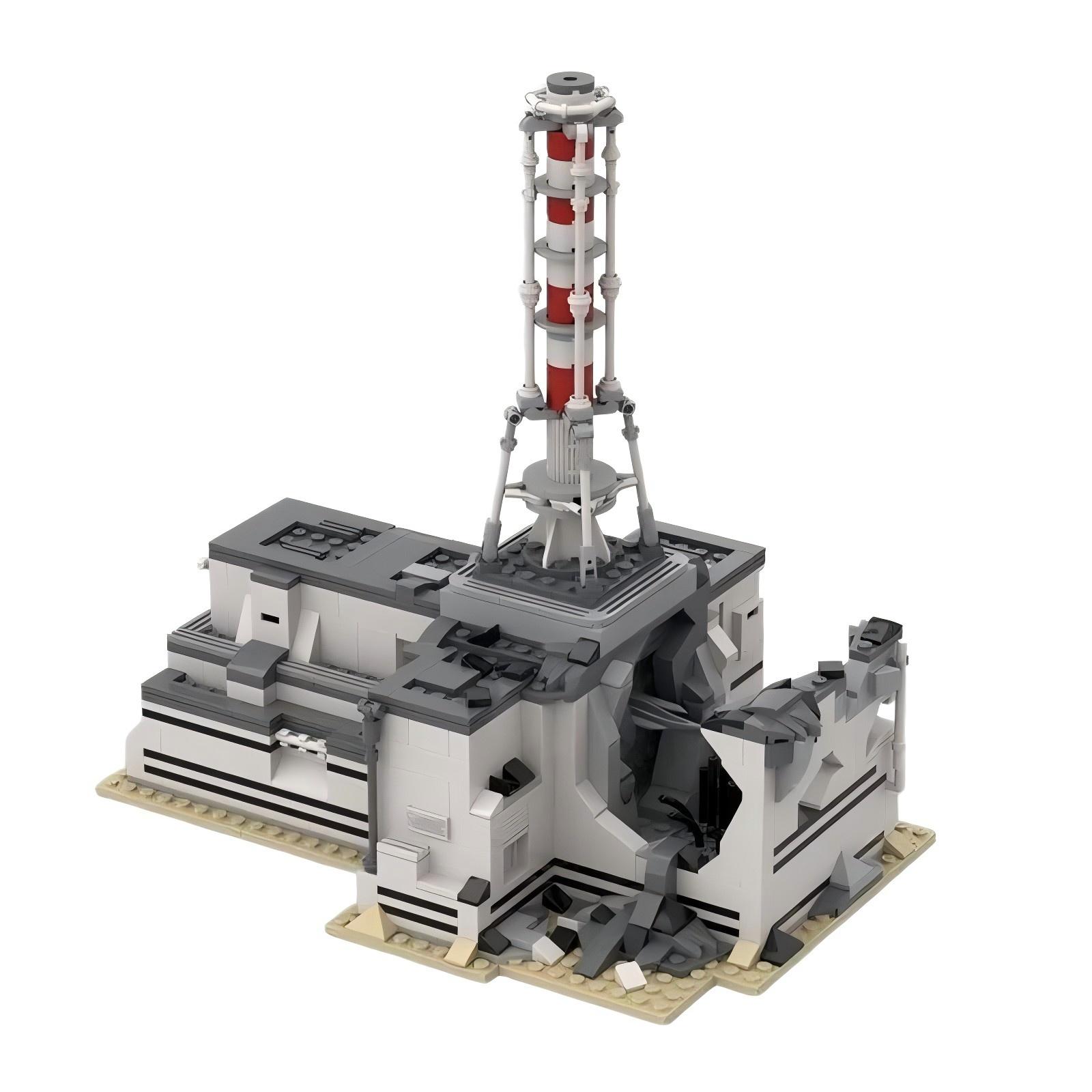 MOC 1986 アーキテクチャ チェルノブイリ原子力発電所 - Renewable Energy Lego のレビューと価格