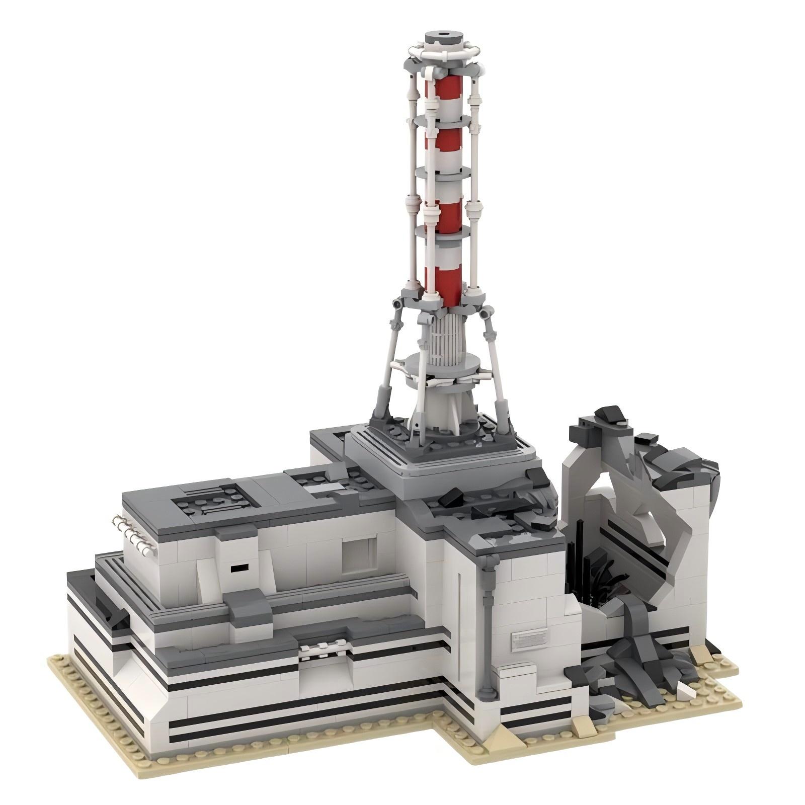 MOC 1986 アーキテクチャ チェルノブイリ原子力発電所 - Renewable Energy Lego のレビューと価格