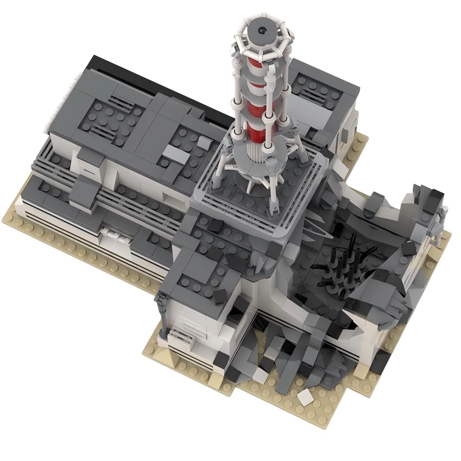 MOC 1986 アーキテクチャ チェルノブイリ原子力発電所 - Renewable Energy Lego のレビューと価格