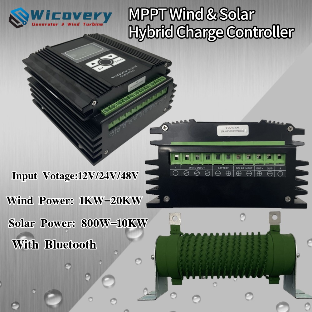 10KW 20KWソーラー風力・ソーラーハイブリッドMPPT - Wind Solar Hybrid Kit のレビューと価格